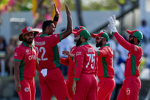 Kaleemullah celebrates Will Jacks wicket